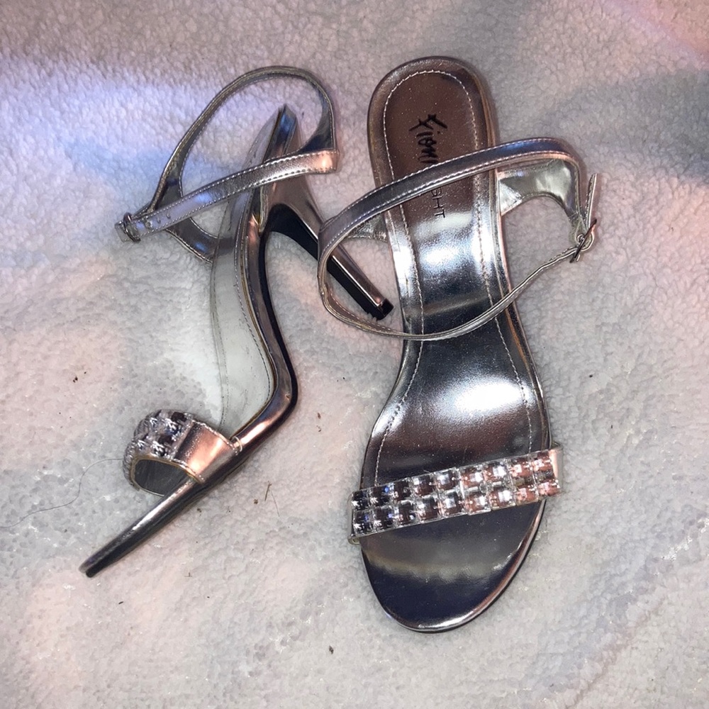 New Silver Sandals